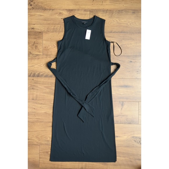 Banana Republic Dresses & Skirts - NWT Banana Republic Womens S Black Full‎ Length Sleeveless Tie-Belt Dress